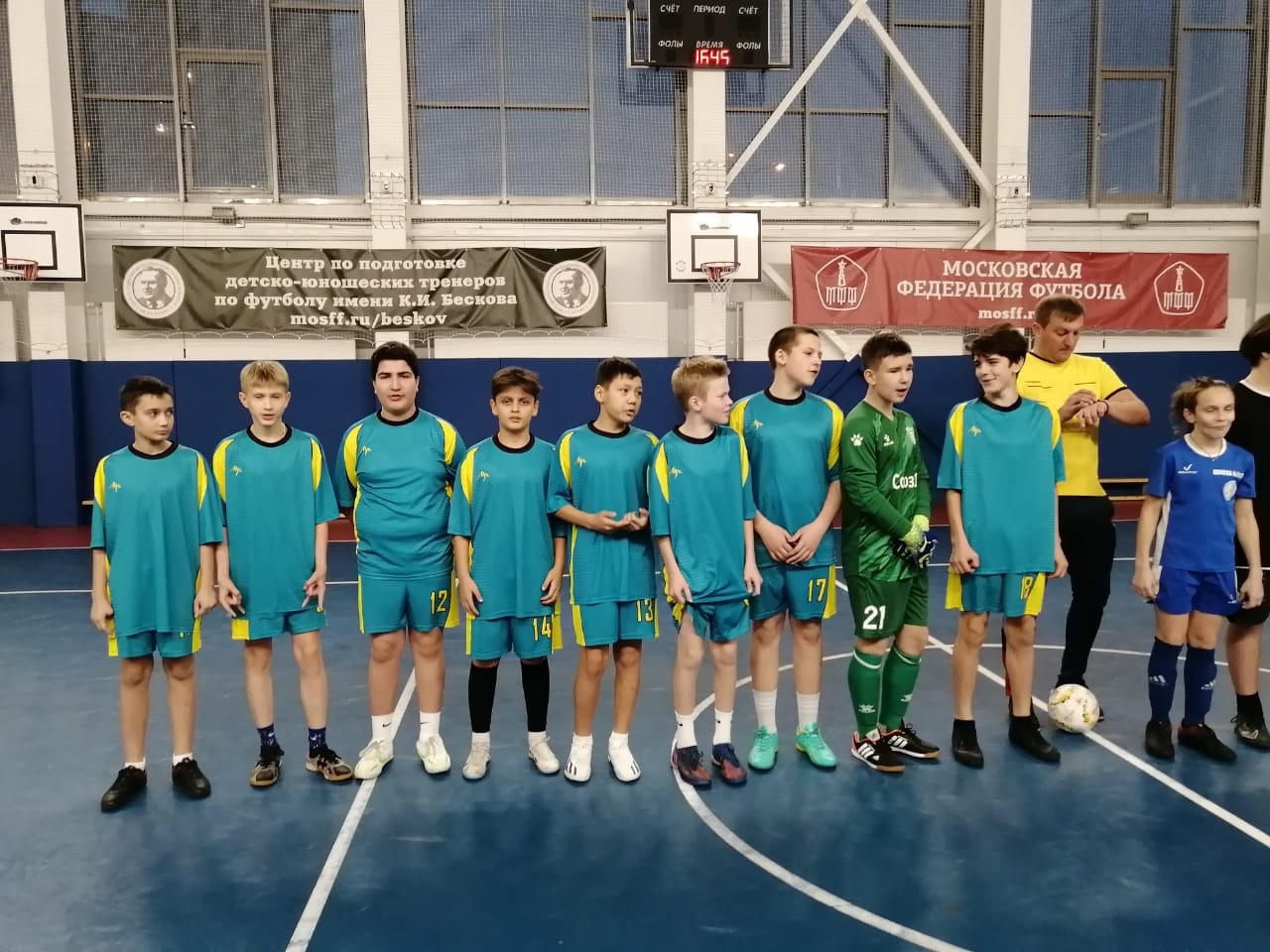 Спортсмены ШСК «Титаны» приняли участие в играх по мини-футболу