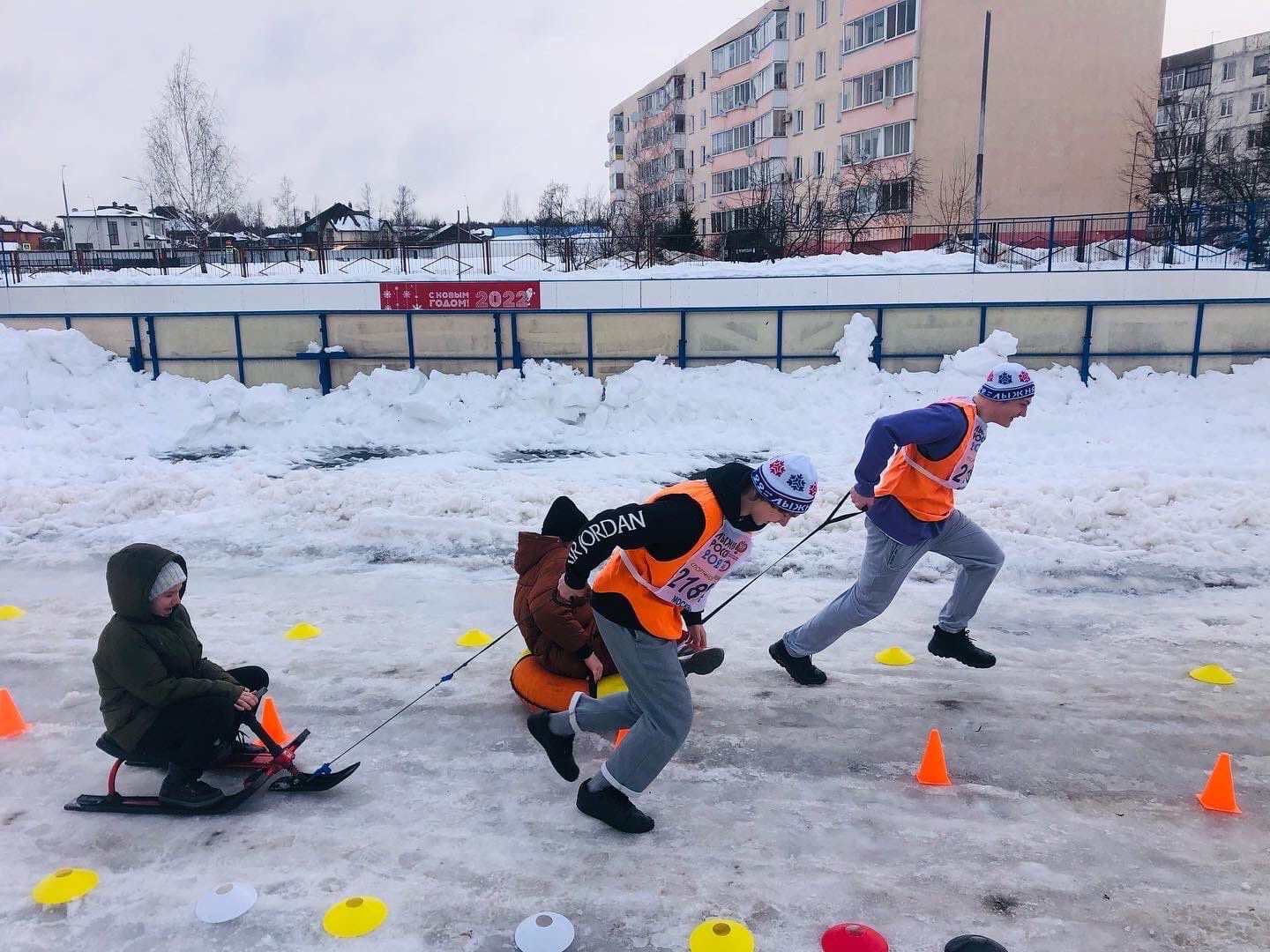 Зимними видами спорта занялись ученики Школьного спортивного клуба «Титаны»