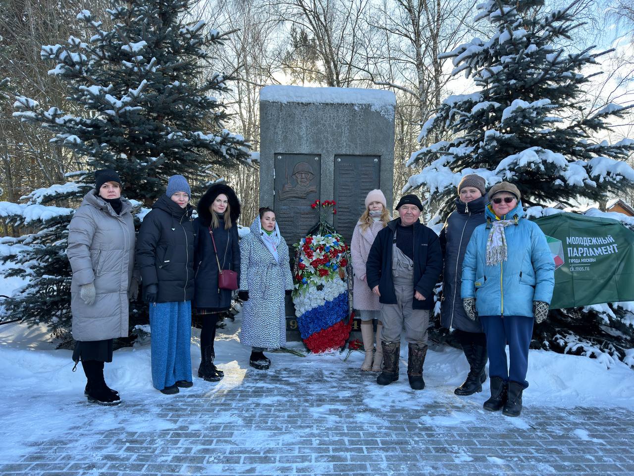 Мемориально-патронатную акцию провели в деревне Давыдково 